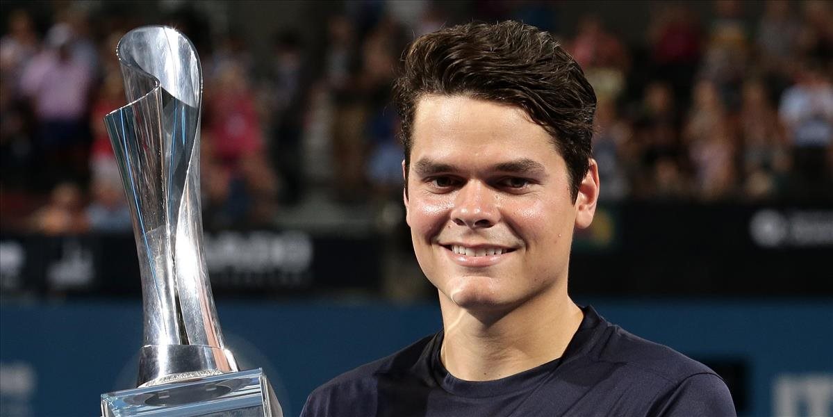 ATP Brisbane: Raonic sa po roku revanšoval Federerovi vo finále v Brisbane