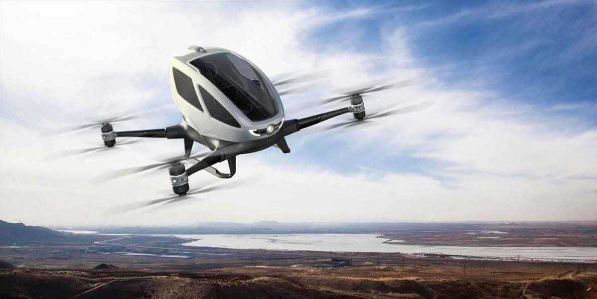 VIDEO Prvý dron, ktorý dokáže prepraviť aj človeka!