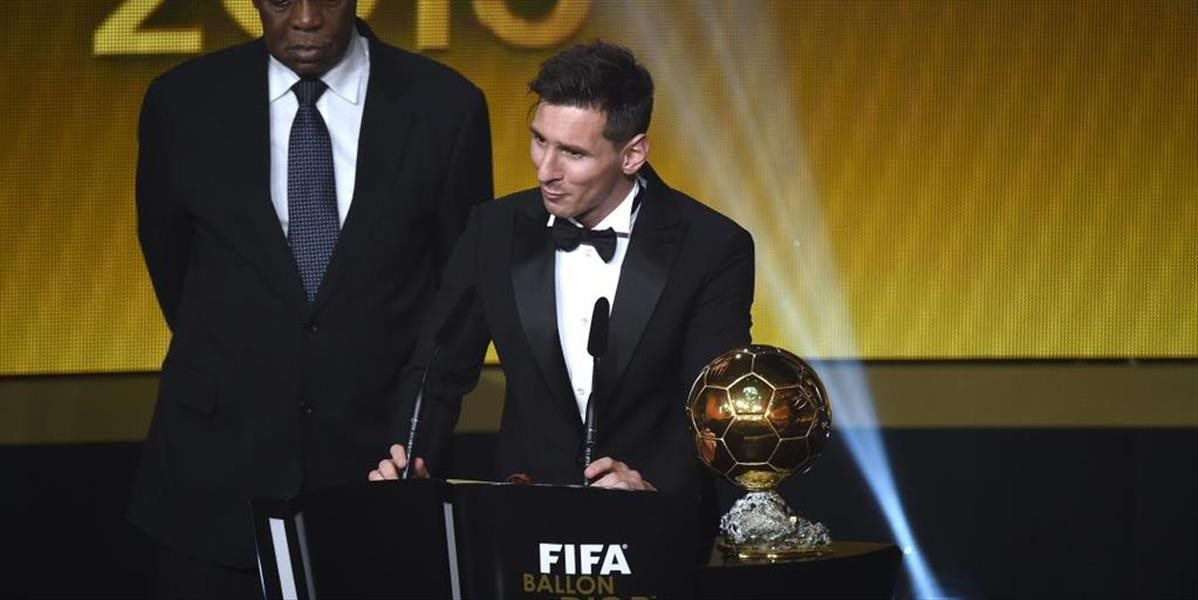 Lionel Messi je opäť najlepší: Piaty raz získal Zlatú loptu FIFA