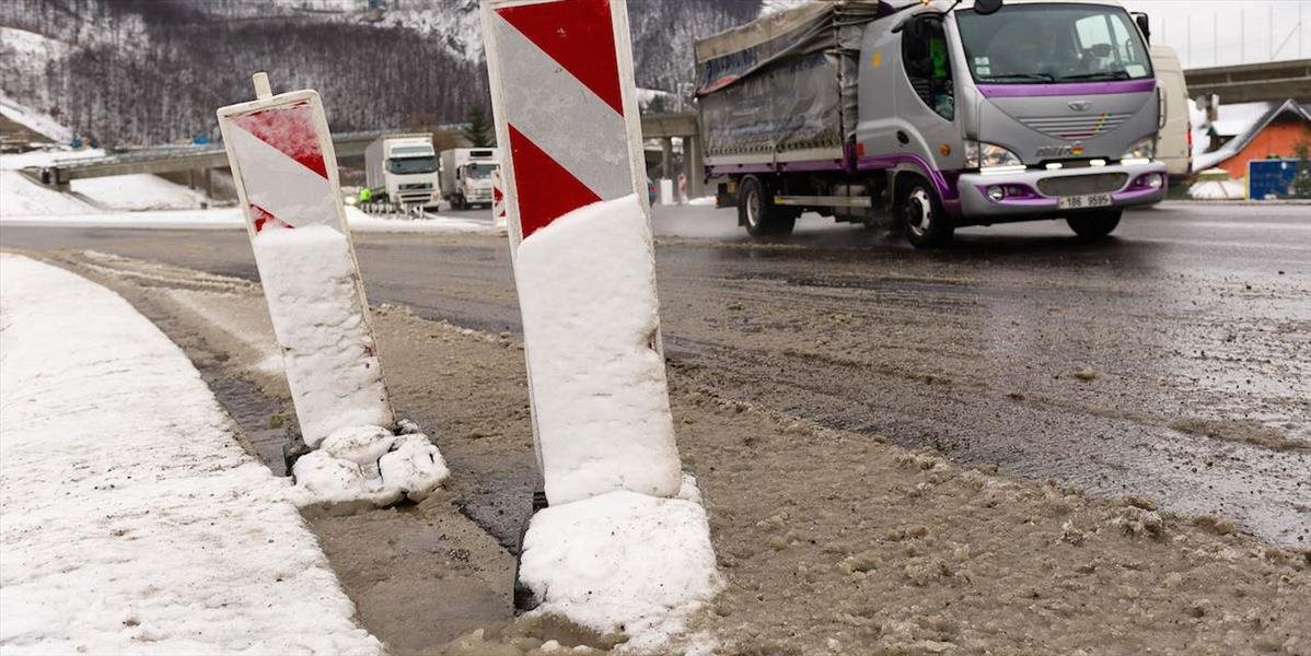 Diaľničné úseky a rýchlostné cesty na Slovensku sú zjazdné