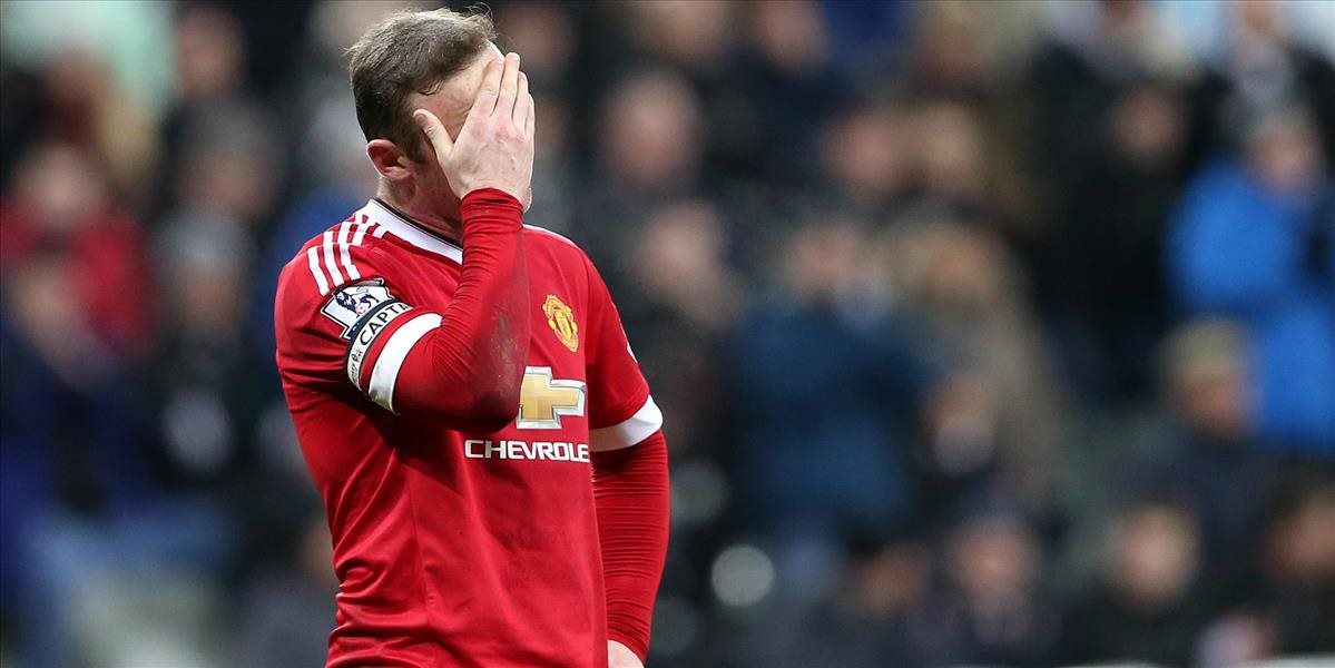 Sklamaný Rooney po remíze s Newcastlom: Opäť sme dostali hlúpe góly