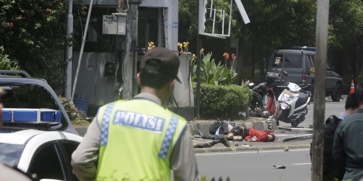 FOTO a VIDEO Teroristické útoky v Jakarte: Streľba a výbuchy zabili najmenej šesť ľudí