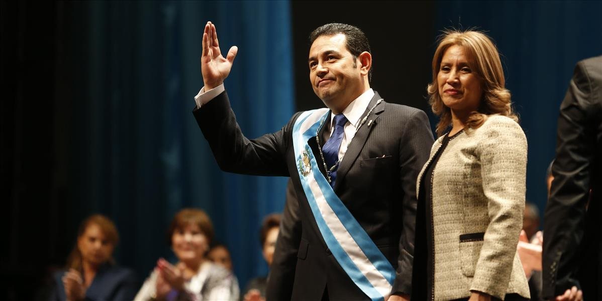 Novozvolený prezident Guatemaly Jimmy Morales sa oficiálne ujal svojej funkcie