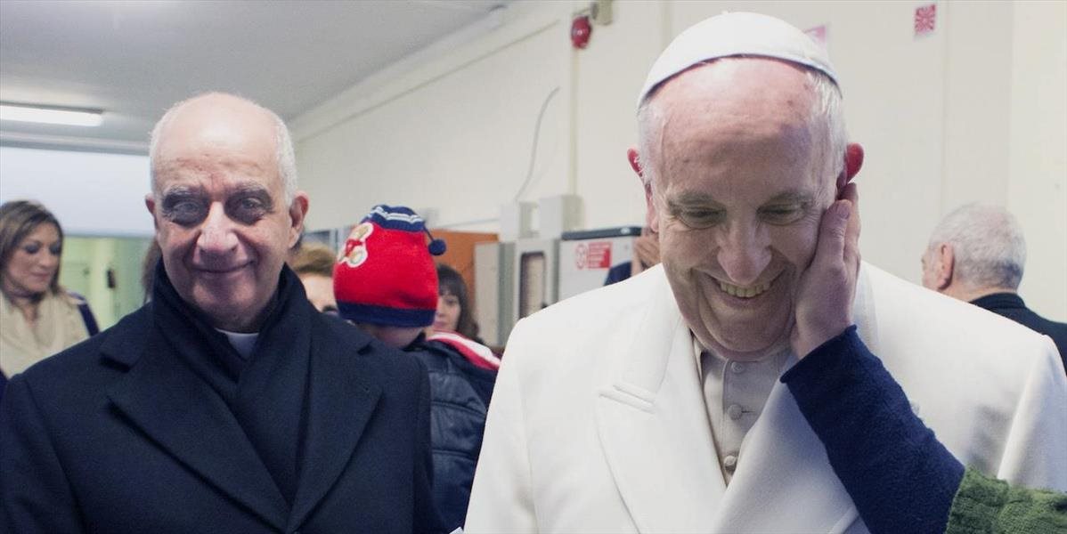 Pápež navštívil domov seniorov a hospic v rámci Jubilejného roku milosrdenstva