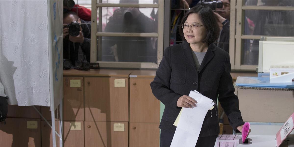 Opozičná kandidátka Caj Jing-wen sa stala prvou prezidentkou Taiwanu