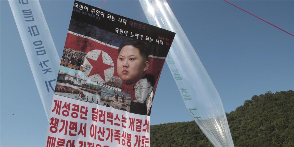 Severná Kórea poslala južnému susedovi balónom milión propagandistických letákov