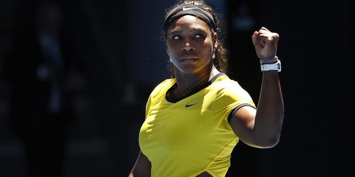 Australian Open: Obhajkyňa Serena je v 2. kole, ale musela zabojovať