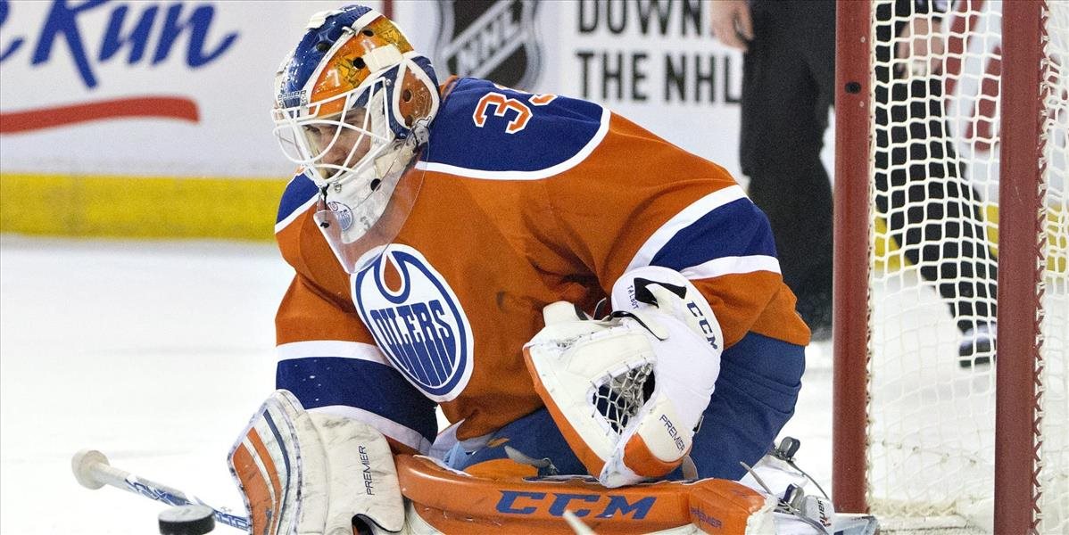 NHL: Edmonton si poistil brankára Cama Talbota na tri roky