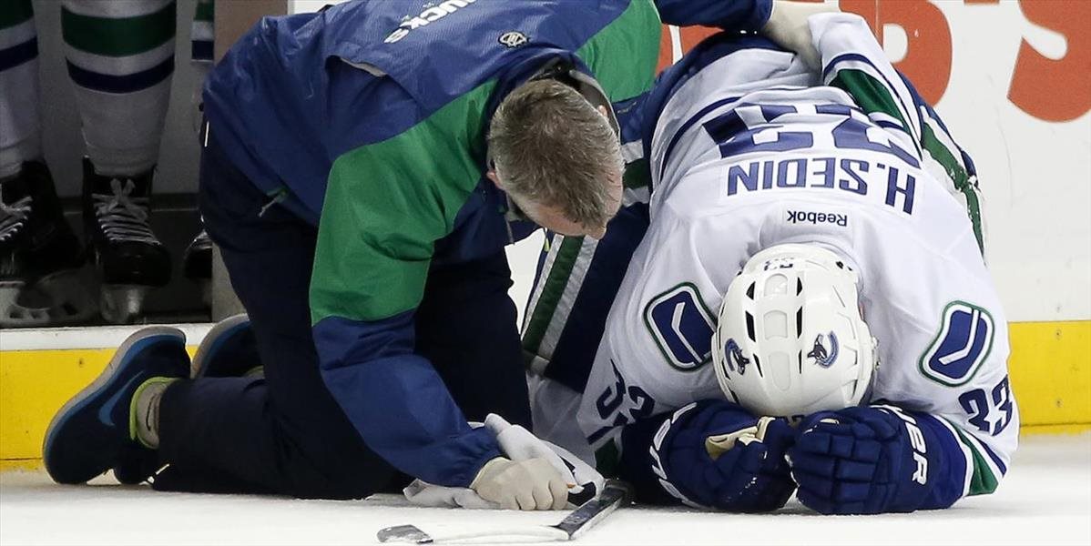NHL: Henrik Sedin z Vancouveru nedohral nedeľňajší duel v NY