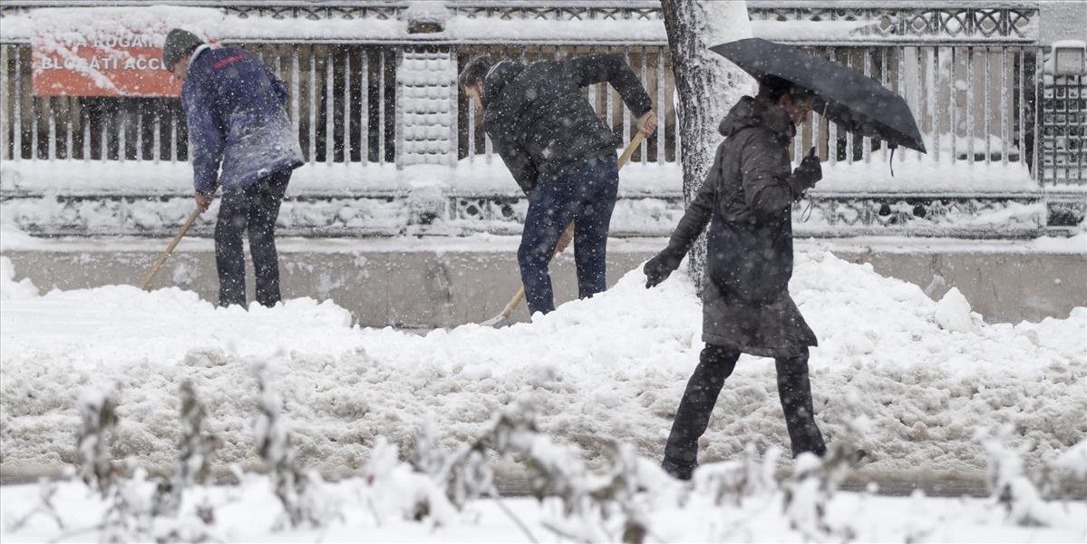Rumunsko a Bulharsko zasiahlo výdatné sneženie