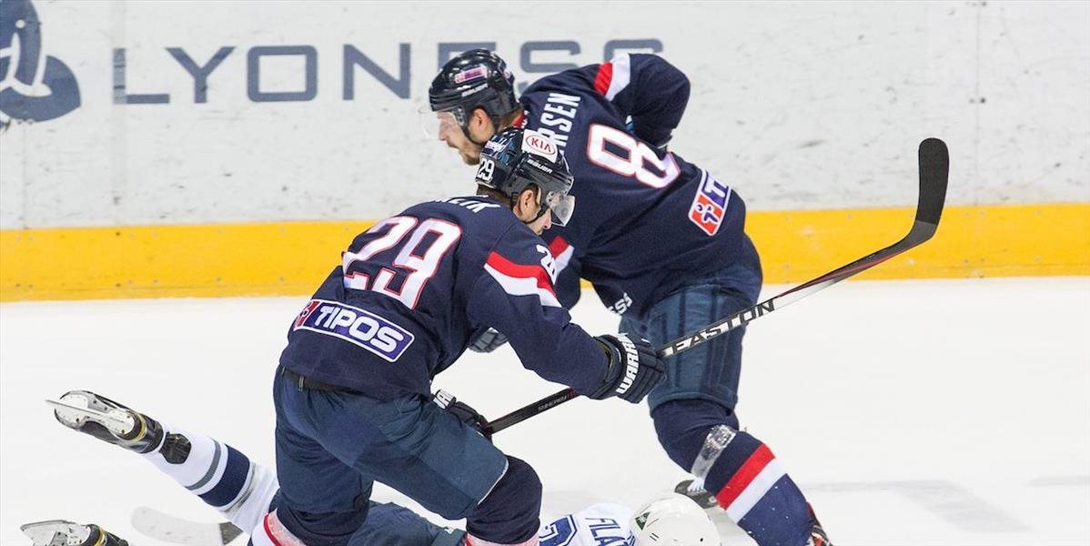 KHL: Slovan neudržal proti Dinamu Moskva dvojgólový náskok