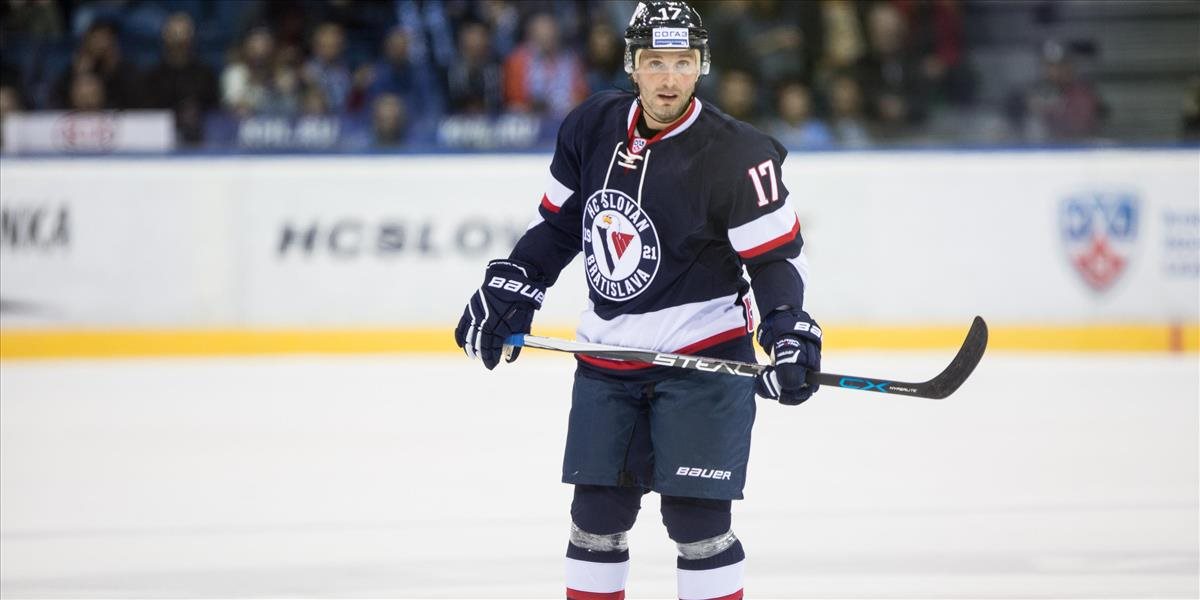 KHL: Slovan v stredu aj s Višňovským a Nagyom