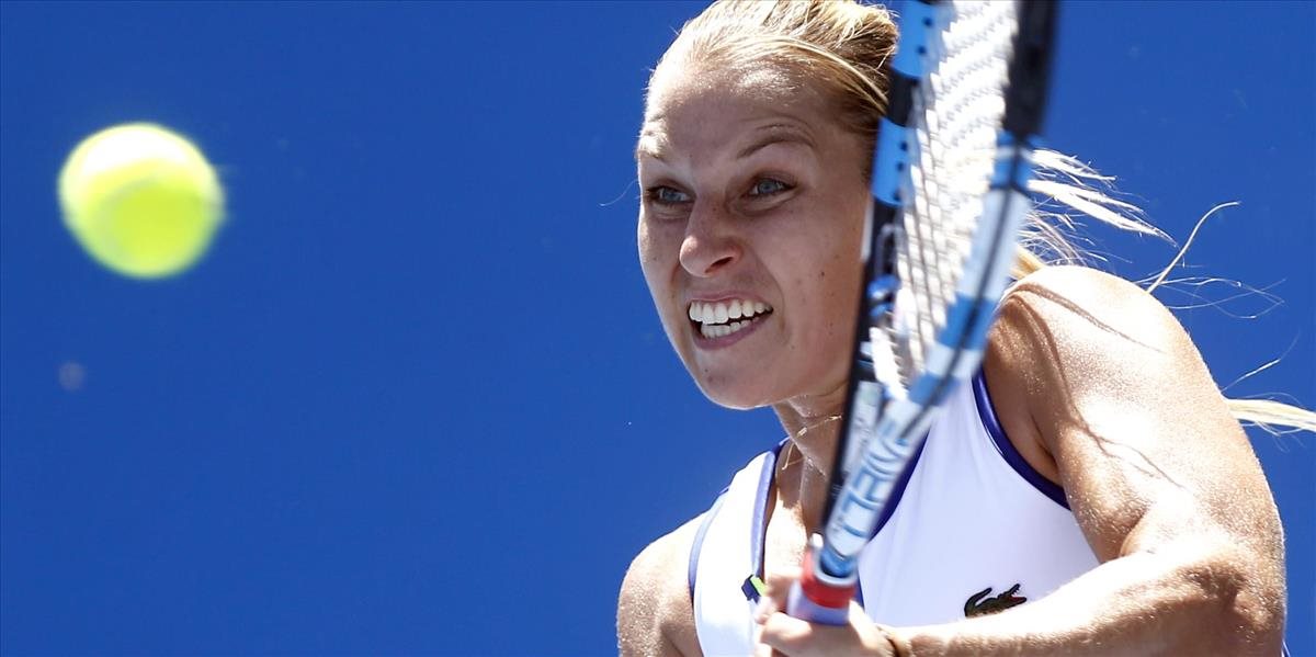 Australian Open: Cibulková aj Rybáriková do 2. kola štvorhry, Kližan nie