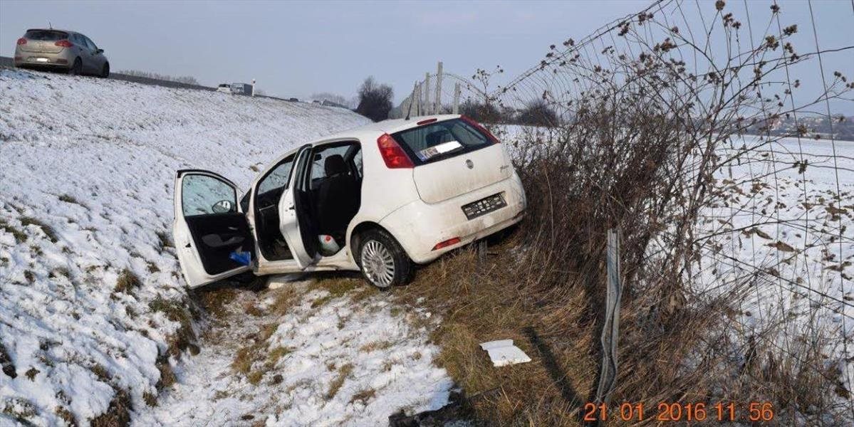FOTO Nehodu na D1 spôsobil alkohol, za volantom sedela Anna Lemesányiová z RTVS
