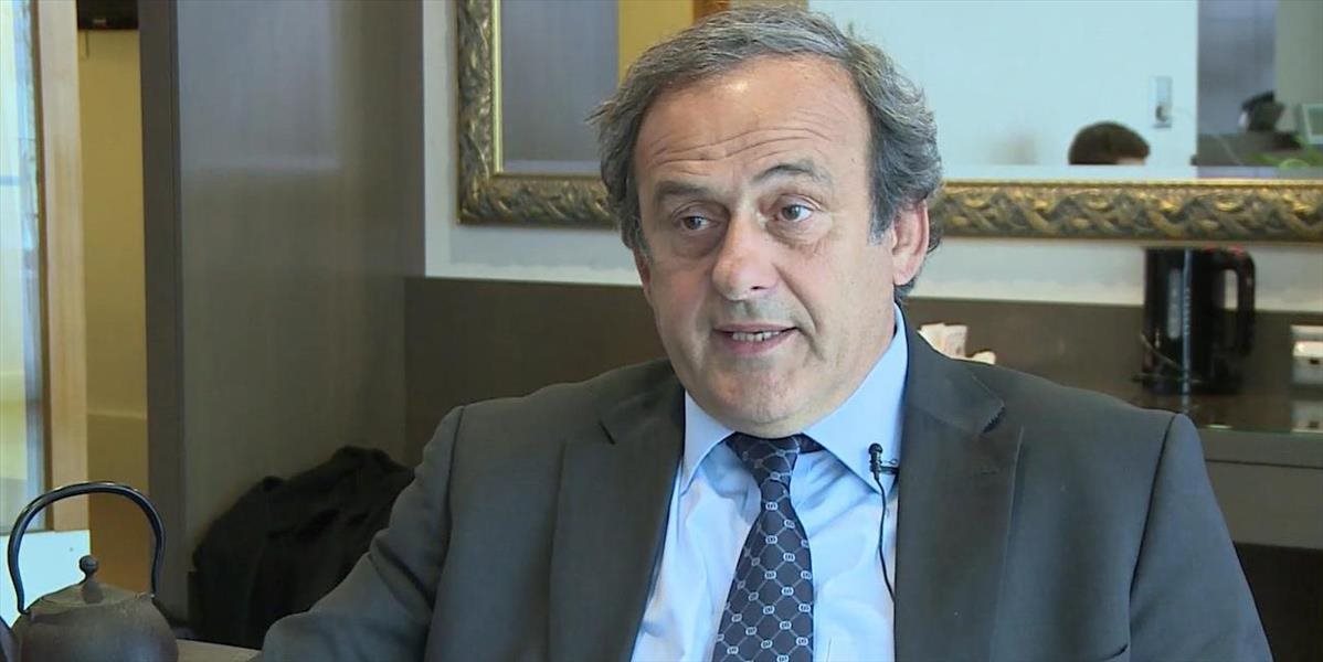 UEFA zatiaľ nenahradí Platiniho na poste prezidenta