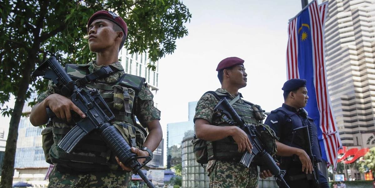 Protiteroristické policajné jednotky v Malajzii zadržali siedmich militantov