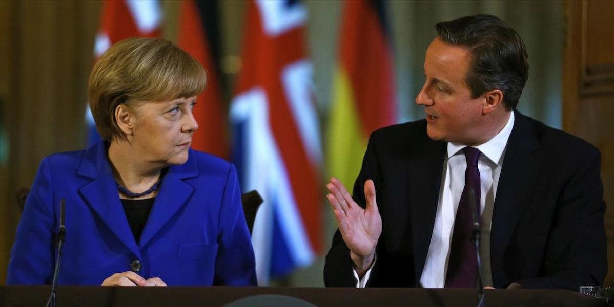 Cameron a Merkelová: Pred februárovým summitom ER je treba vykonať viac práce
