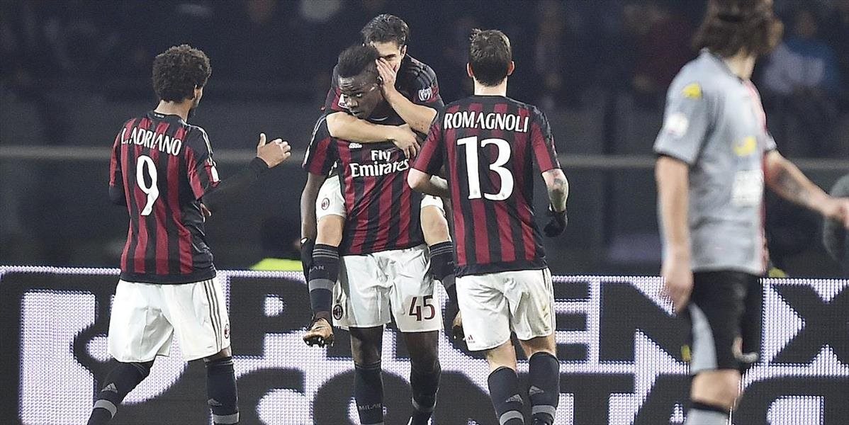 AC Miláno vydrelo výhru nad treťoligistom, Kucka hral od 84. minúty