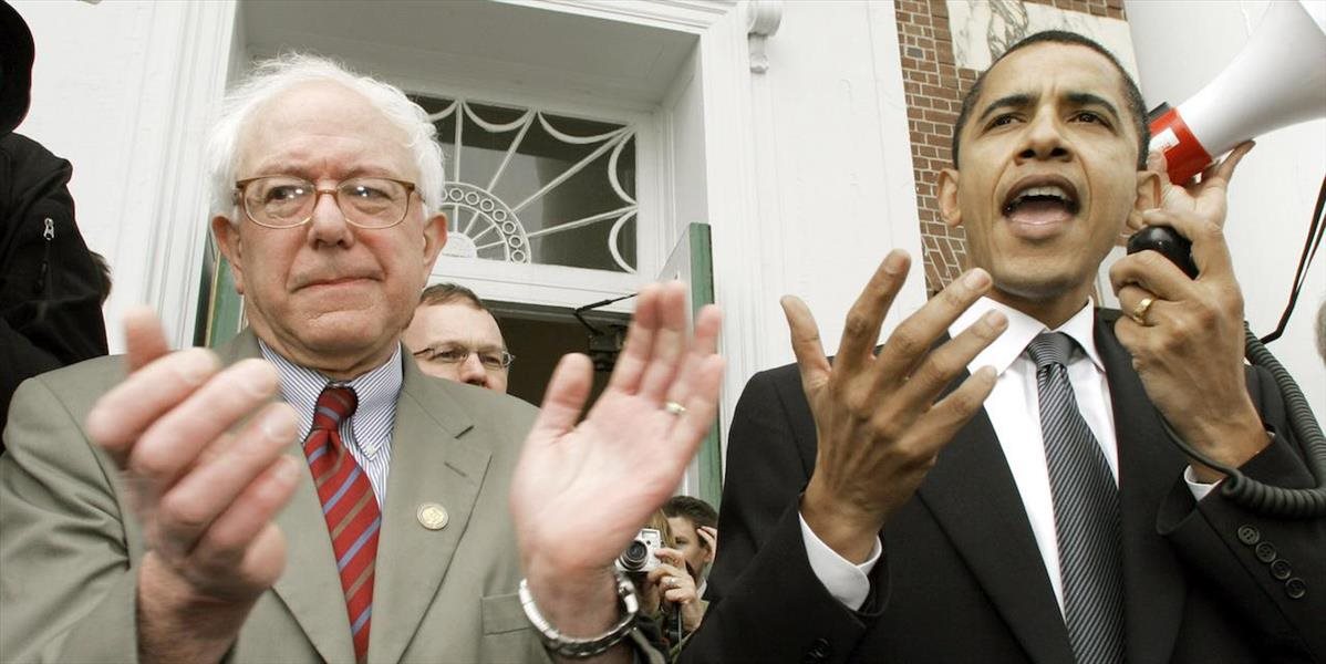 Obama sa stretol s prezidentským kandidátom demokratov Sandersom