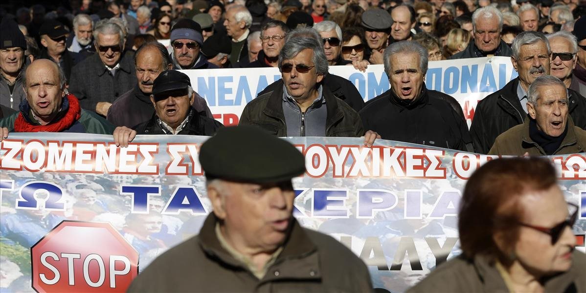 Grécko ochromil celoštátny štrajk, ľuďom sa nepáči reforma dôchodkového systému a vyššie dane