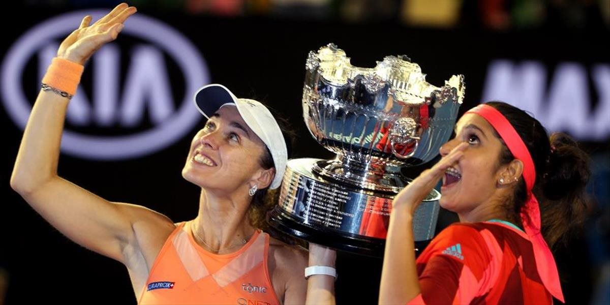 Australian Open: Hingisová a Mirzová získali titul vo štvorhre