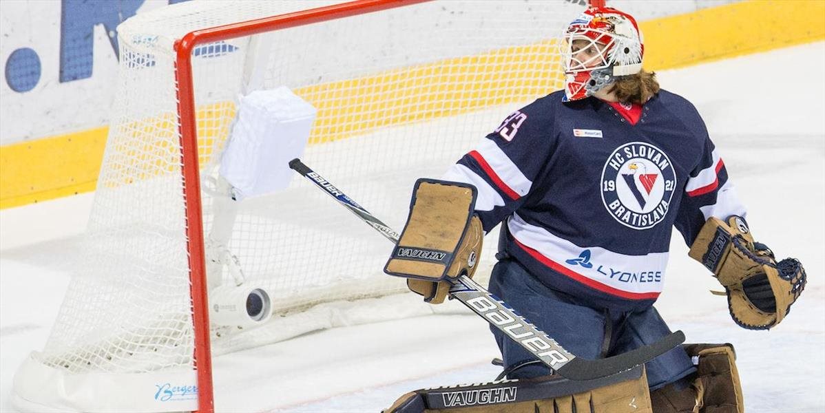 KHL: Slovan v piatok v bránke s Brustom