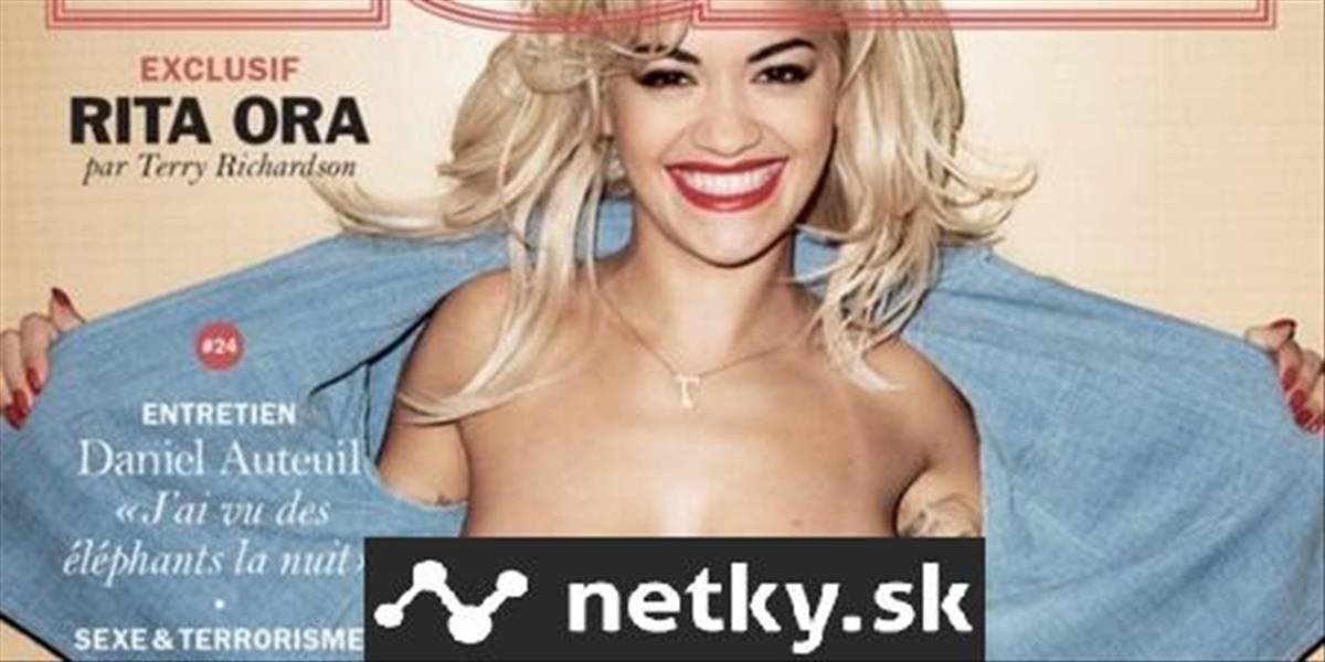 FOTO Sexi Rita Ora odhodila zábrany aj oblečenie: Na titulke časopisu hore bez