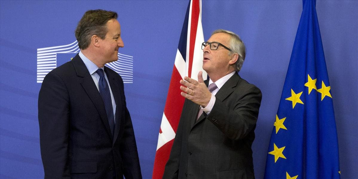 Cameron rokuje s Junckerom o reformných požiadavkách Londýna