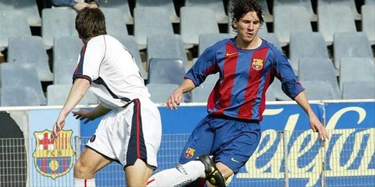 VIDEO Lionel Messi bol pre Barcelonu B príliš dobrý už v sezóne 2004/05
