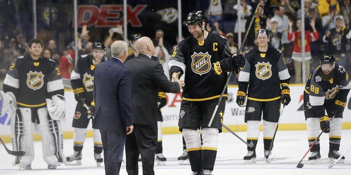 NHL: All Star exhibíciu vyhral výber Pacifickej divízie, Scott zasa šokoval