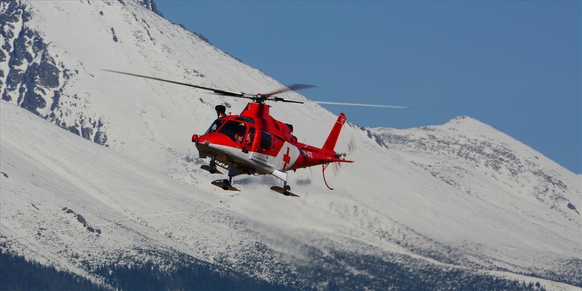Leteckí záchranári pomáhali horolezcovi