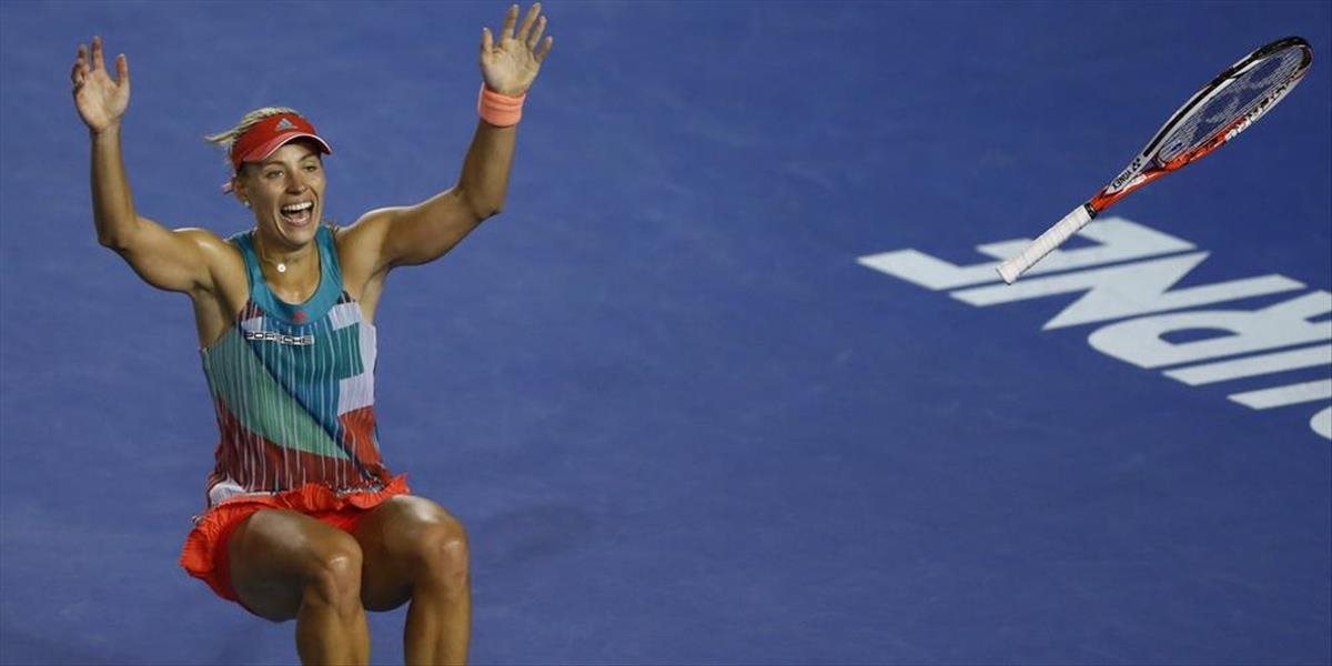 Kerberová v rebríčku WTA za Serenou, Šuaj Čang s obrovským skokom