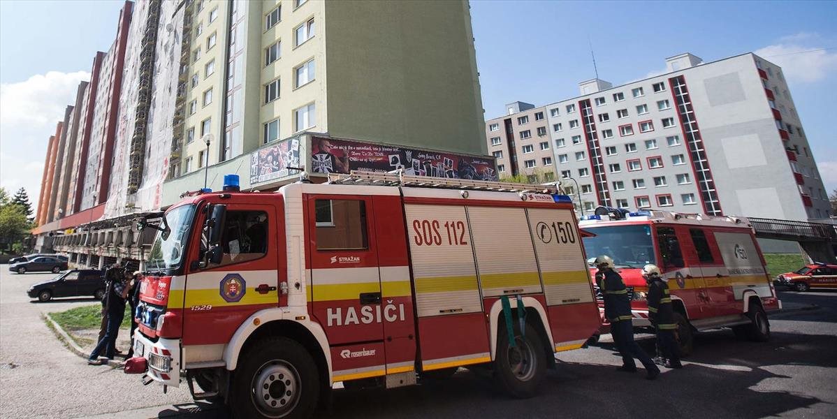 Požiar v bytovke na Jungmanovej ulici v Bratislave sa nepotvrdil