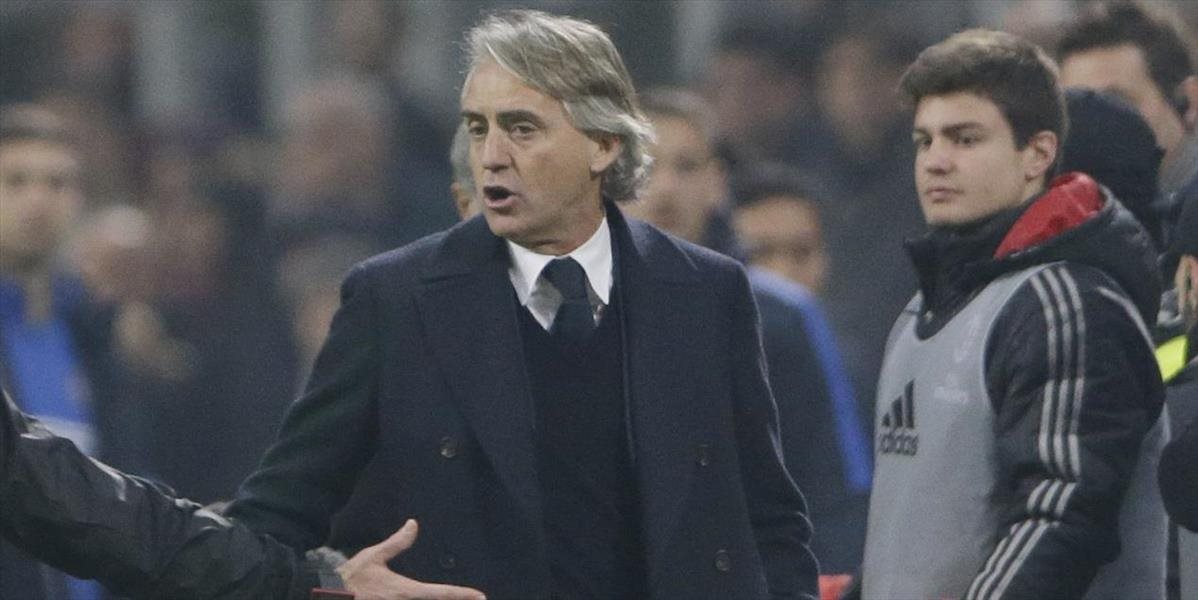 VIDEO Mancini neuniesol prehru Interu v derby, fanúšikom ukázal prostredník