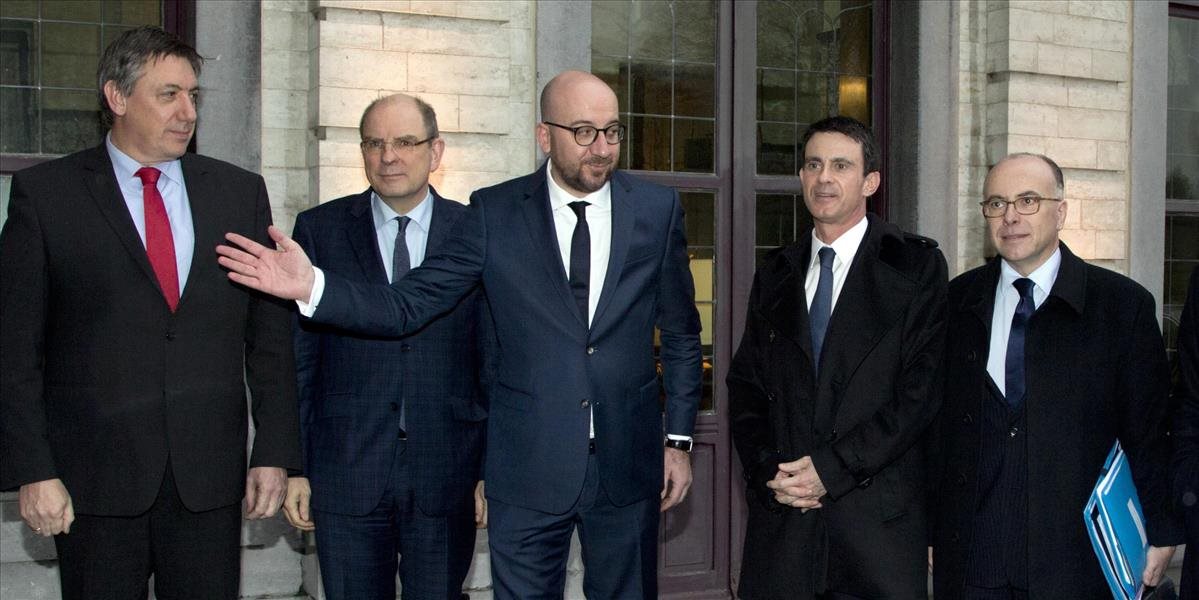 Premiéri Belgicka a Francúzska rokovali o terorizme a radikalizácii spoločnosti