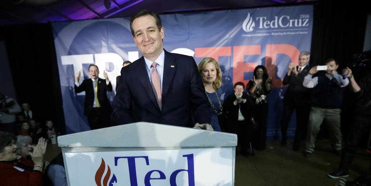 Víťazom volebných zhromaždení republikánov v Iowe sa stal Ted Cruz, porazil Donalda Trumpa
