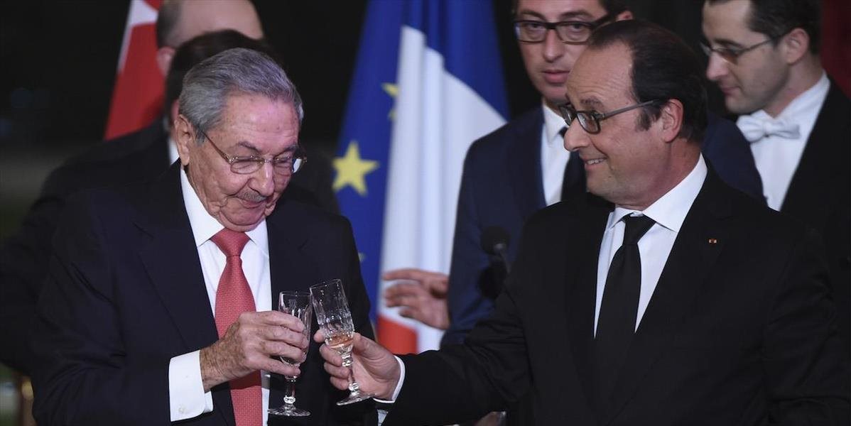 Francúzsko prisľúbilo podporu Kube na ceste k otvorenosti a rozvoju