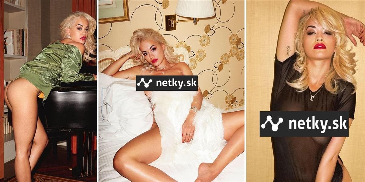 FOTO Sexi speváčka Rita Ora polonahá v pánskom magazíne