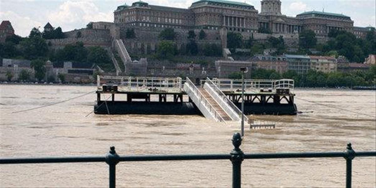 Zrážky spôsobili záplavovú vlnu na Dunaji, hladina v Maďarsku prekročila prvý stupeň pohotovosti