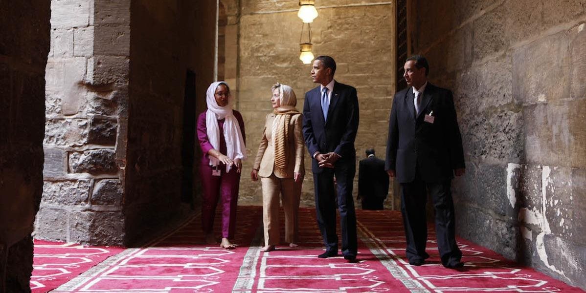 Obama po prvý raz navštívil mešitu na domácej pôde
