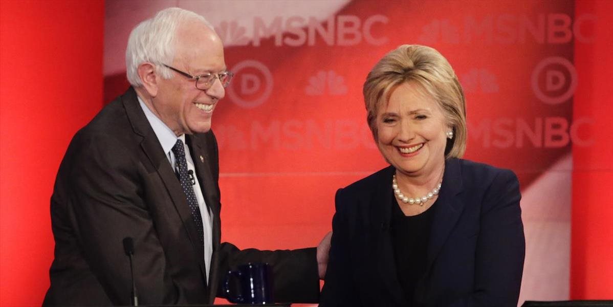 Clintonová a Sanders debatovali v televízii pred primárkami v New Hampshire