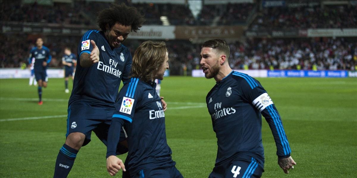 Modrič zachránil Real, Zidane: Mal by strieľať častejšie