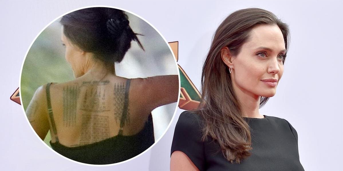 Angelinu Jolie Pitt zdobia nové tetovania