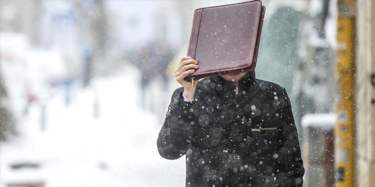 Sever Slovenska dostane zabrať: Napadnúť má až 25 cm snehu a hrozí víchrica