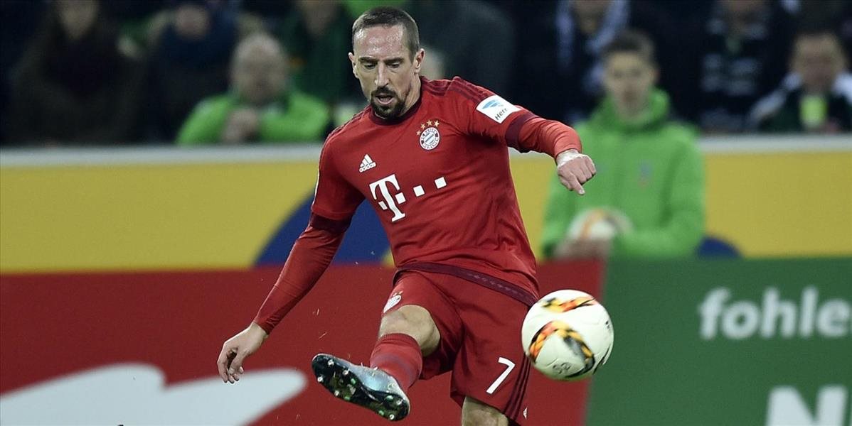 Ribery sa po zranení opäť zapojil do tréningového procesu v Bayerne