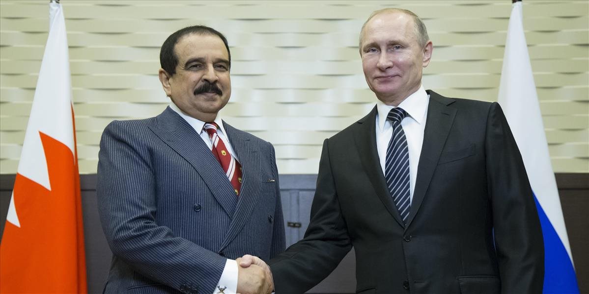 Putin sa stretol v Soči s bahrajnským kráľom