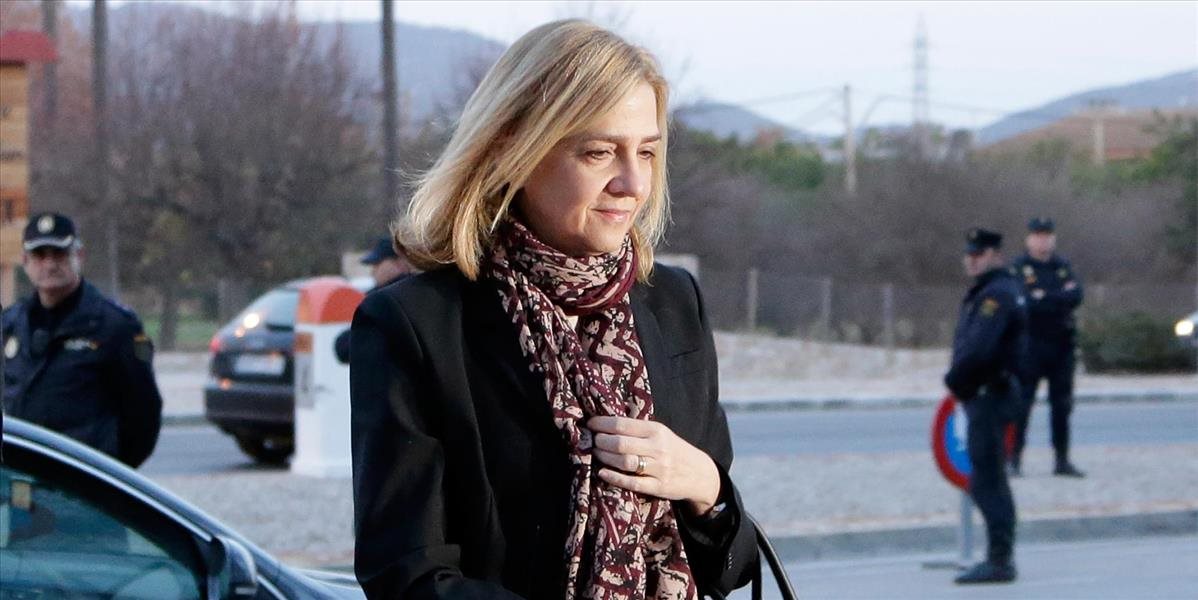 Španielska princezná Cristina opäť predstúpila pred súd za únik daní a spreneveru