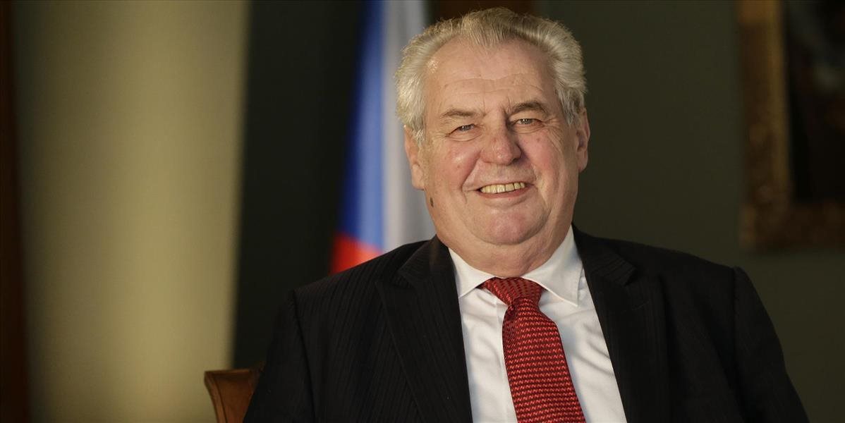 Český prezident Miloš Zeman udelil prvú milosť