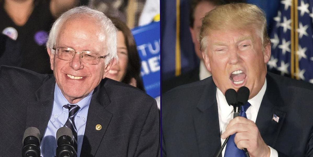 Primárky v New Hampshire ovládli Trump a Sanders