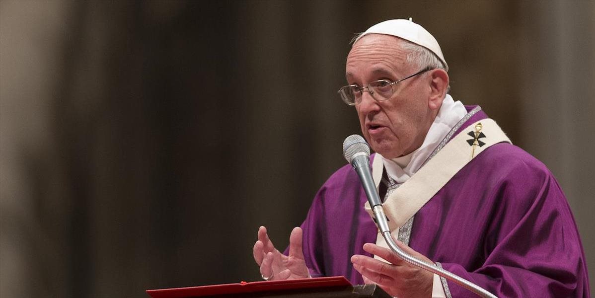 Pápež na Popolcovú stredu vyzval ľudí, aby boli citlivejší